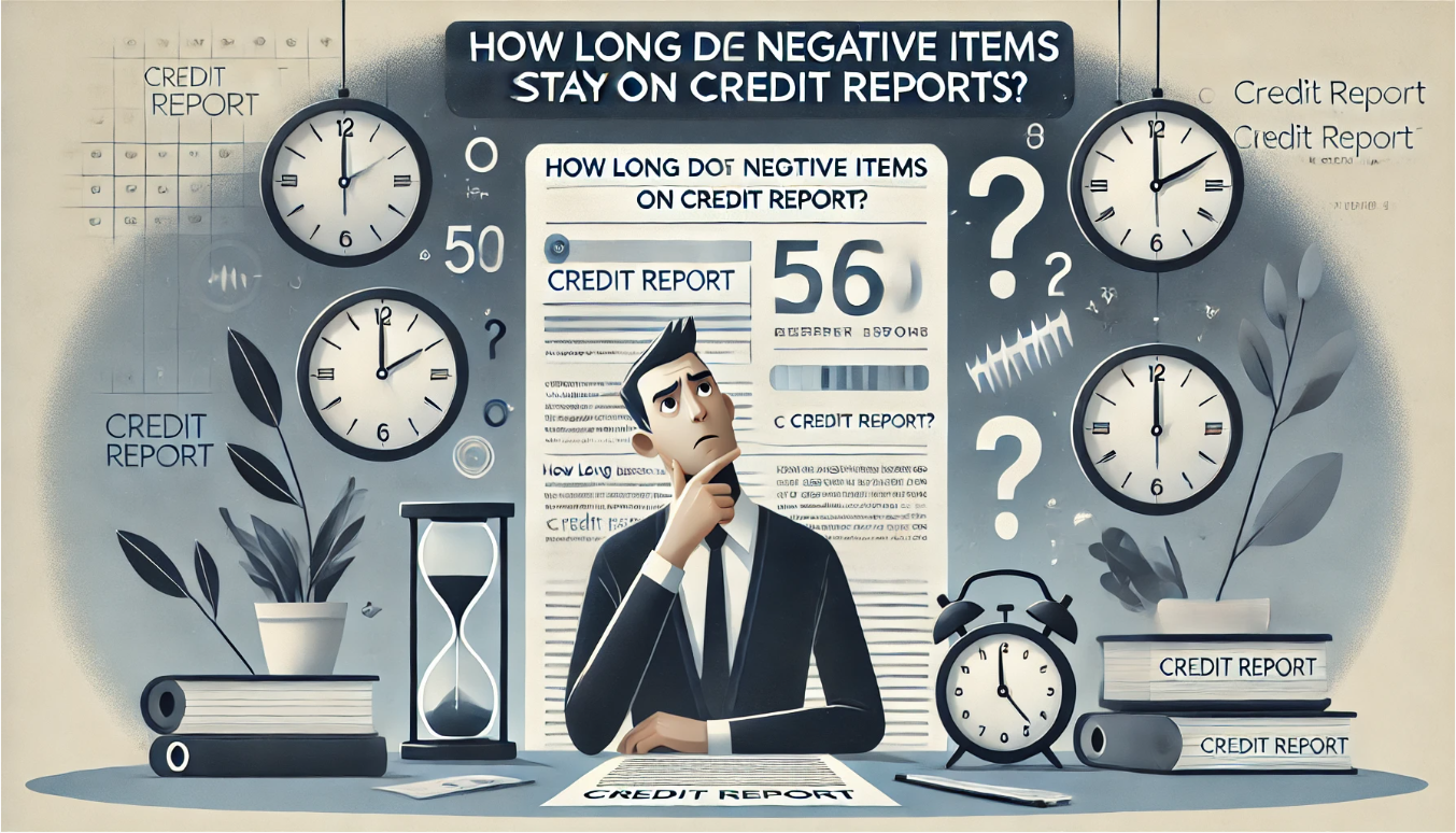 How Long Do Negative Items Stay on Credit Reports?