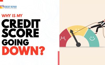Why Is My Credit Score Going Down? 